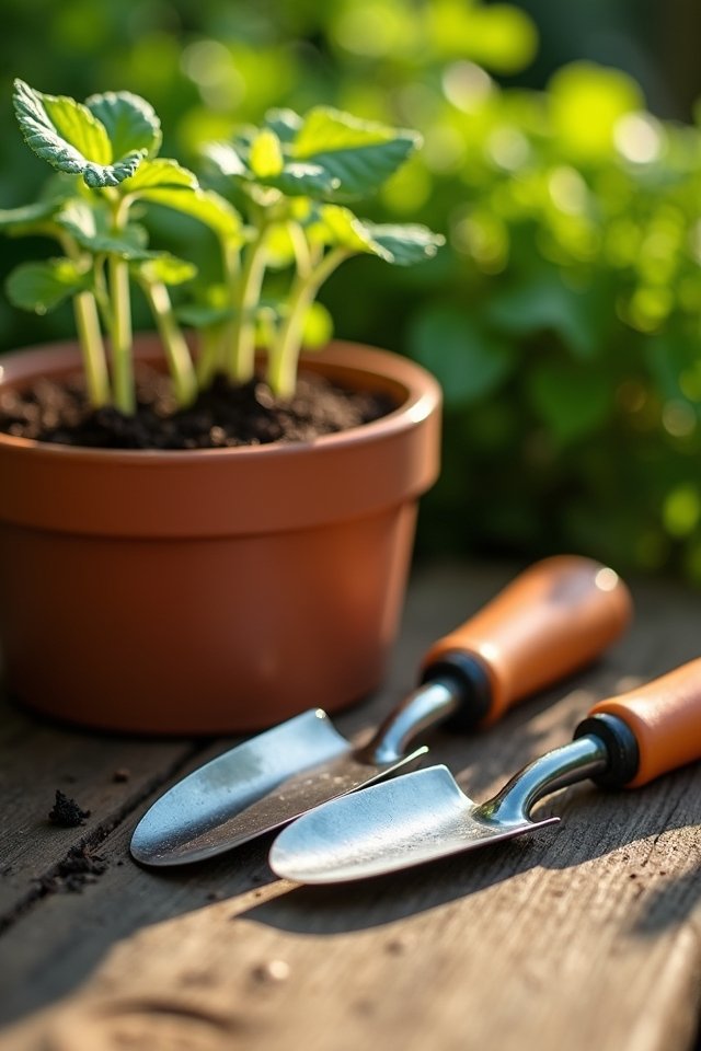 compact ergonomic gardening tools