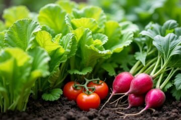compact garden vegetable selection