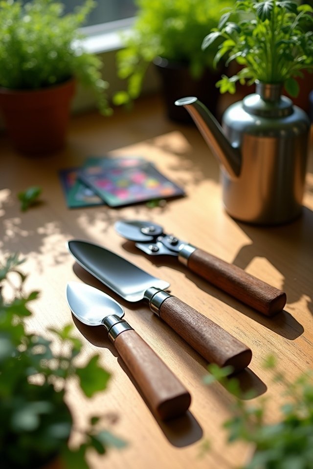 compact gardening hand tools