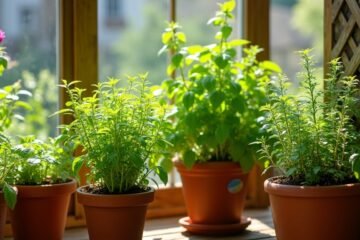 compact herb gardening advice