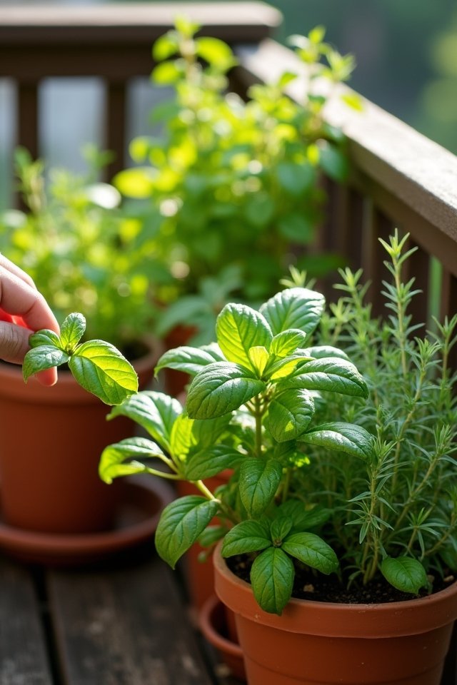 compact herbs for flavor