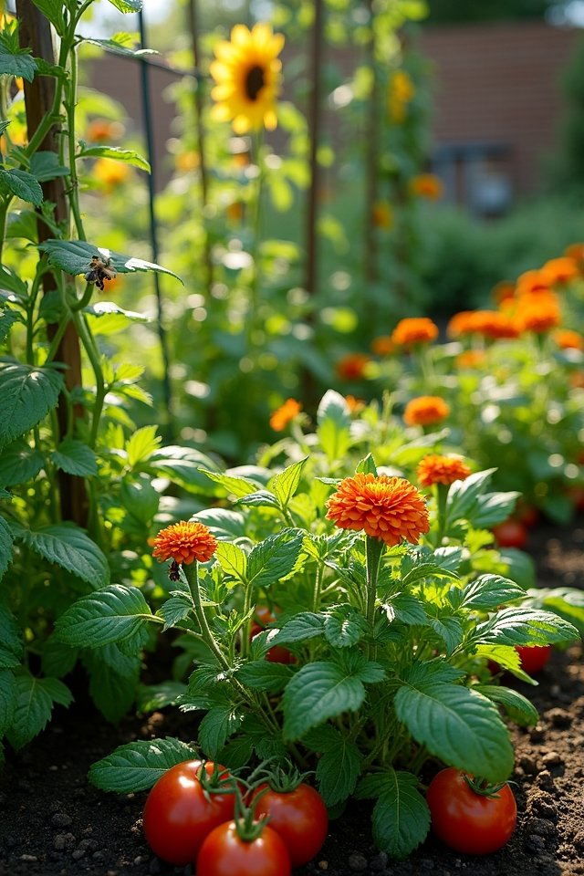 companion planting boosts gardens
