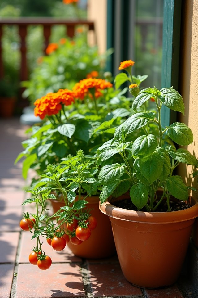 companion planting enhances growth