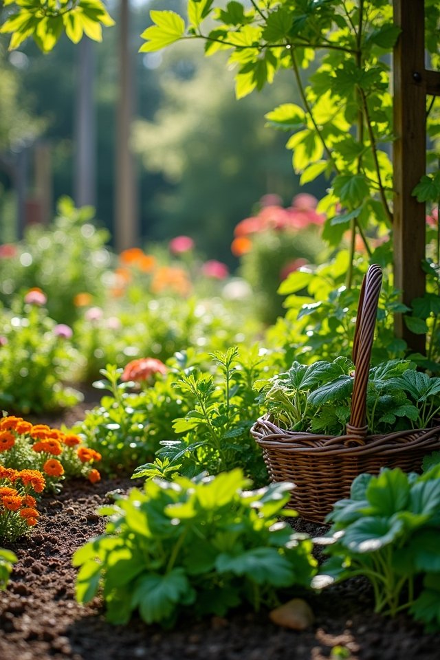companion planting enhances growth