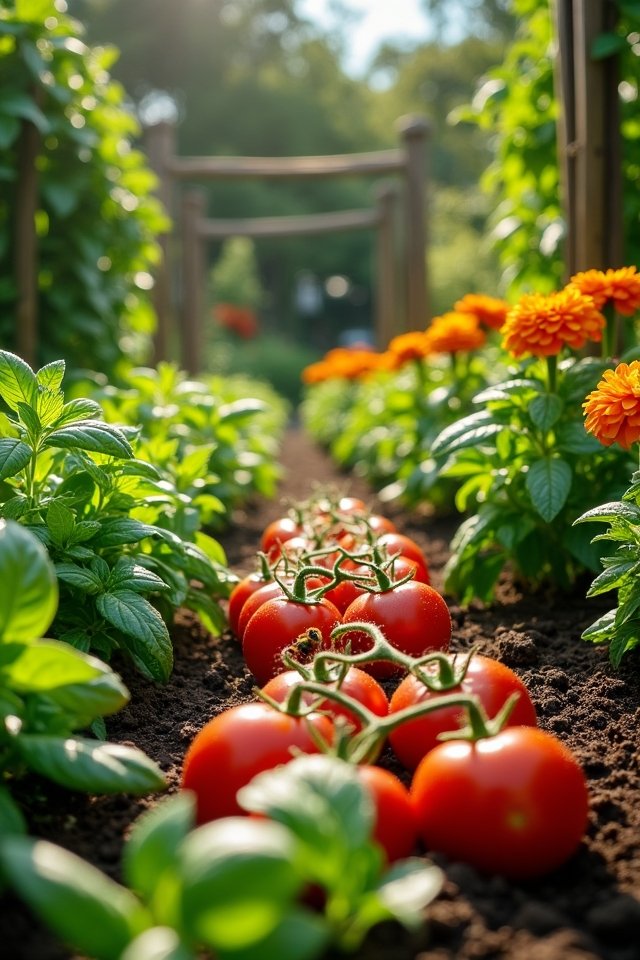 companion planting enhances growth