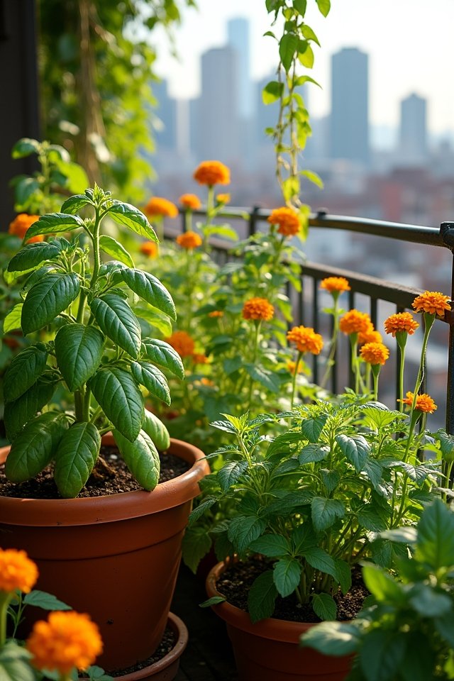 companion planting enhances growth