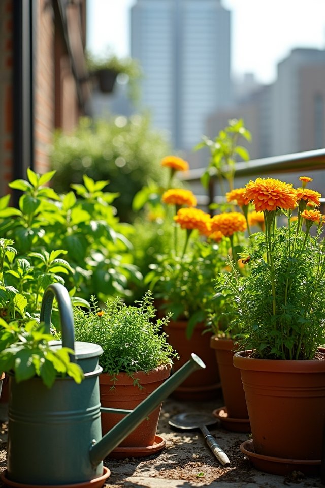 companion planting enhances growth