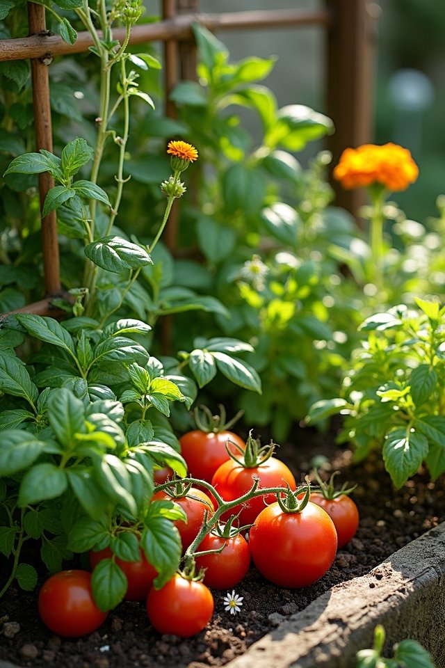 companion planting enhances growth