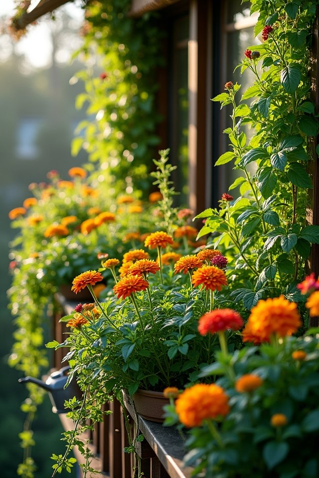 companion planting enhances growth