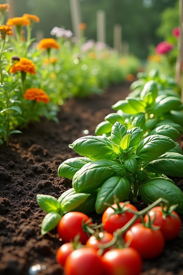 companion planting enhances soil health