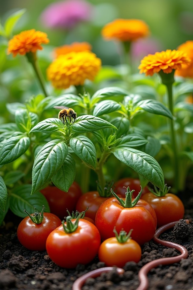companion planting enhances soil