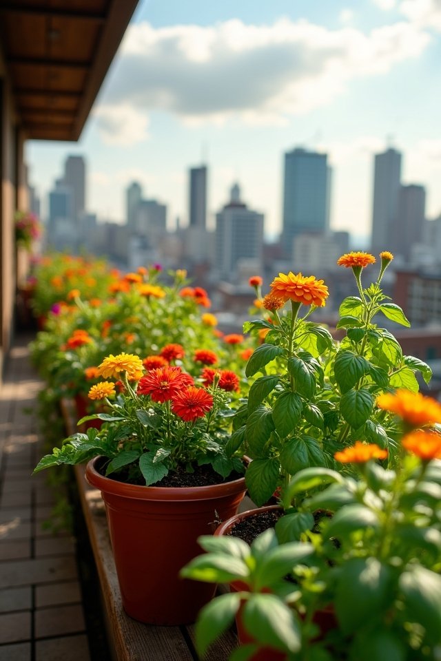 companion planting in containers