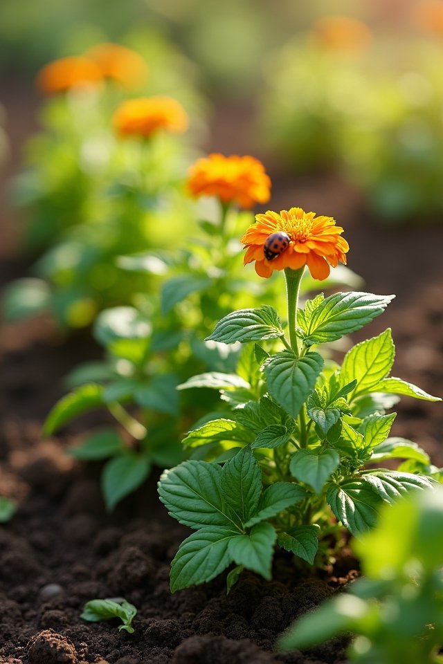 companion plants deter pests