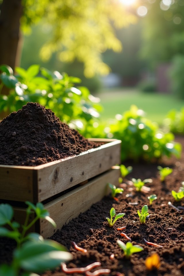 composting enriches garden soil