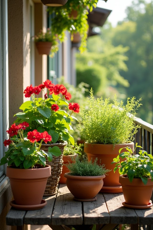 container creativity and arrangement