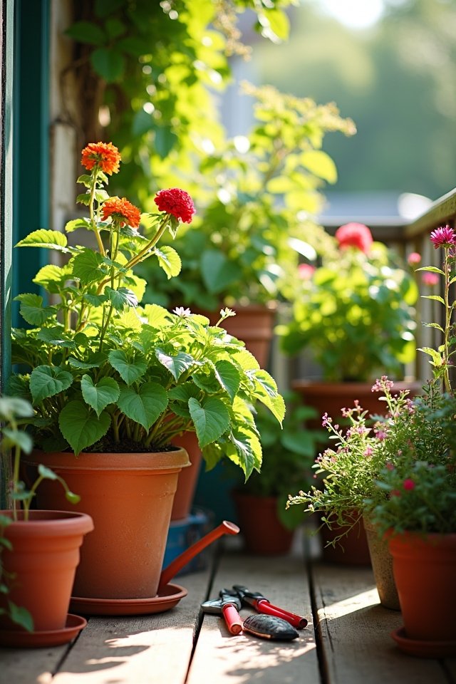container garden maintenance tips