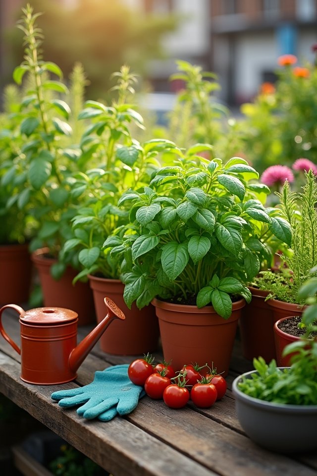 container gardening for creativity