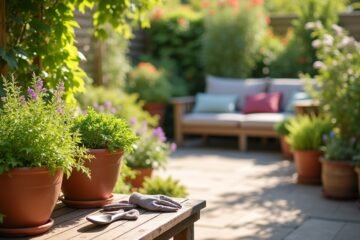 container gardening for patios