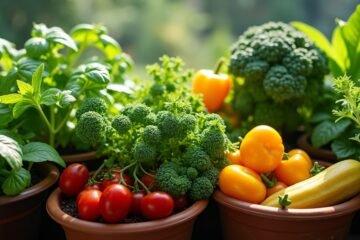 container gardening vegetable selection