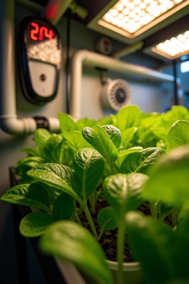 controlling garden temperature fluctuations