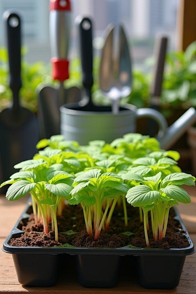 cozy home for sprouts