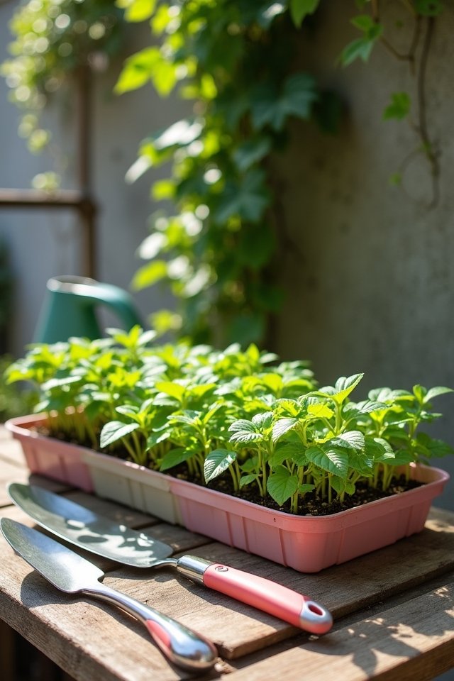 cozy hotel for seedlings