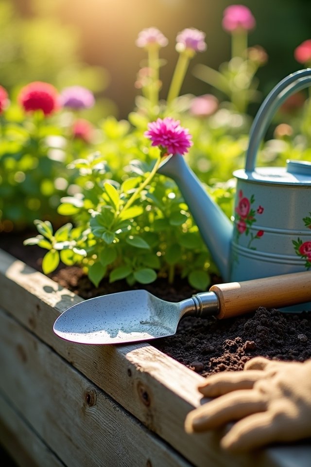 cozy raised bed gardening