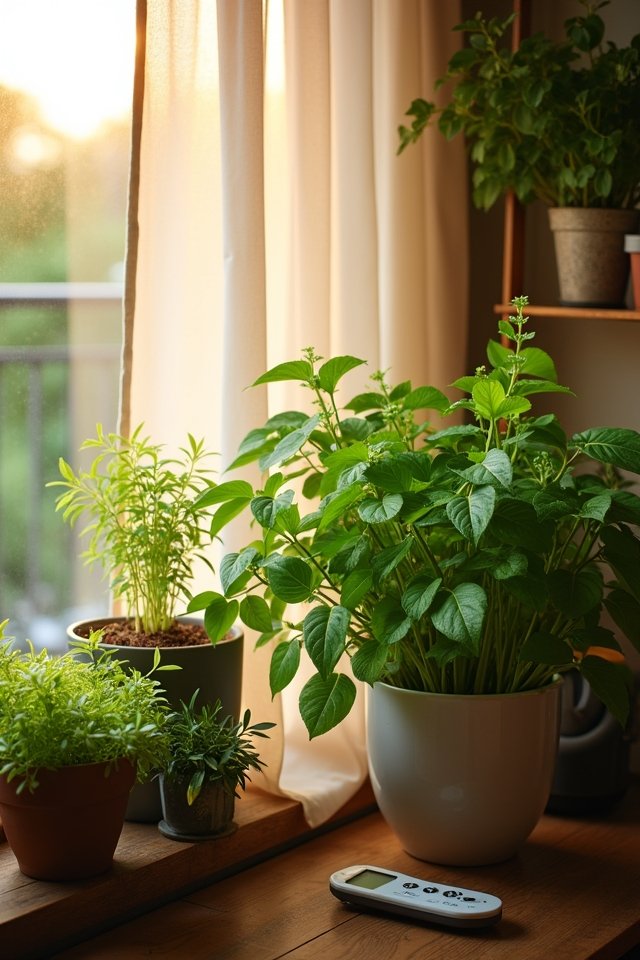 cozy temperature for plants