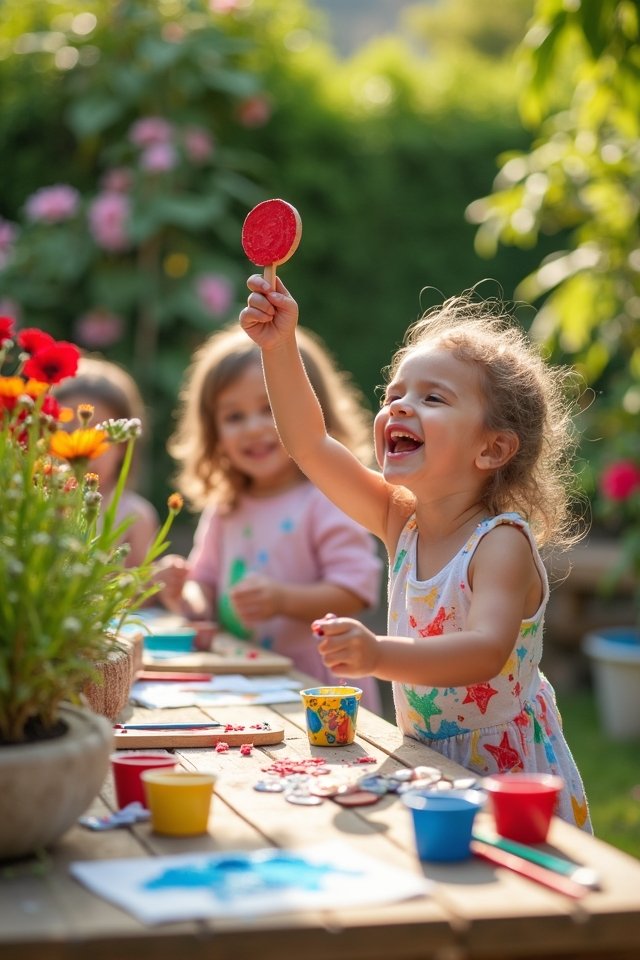 creative garden marker crafting