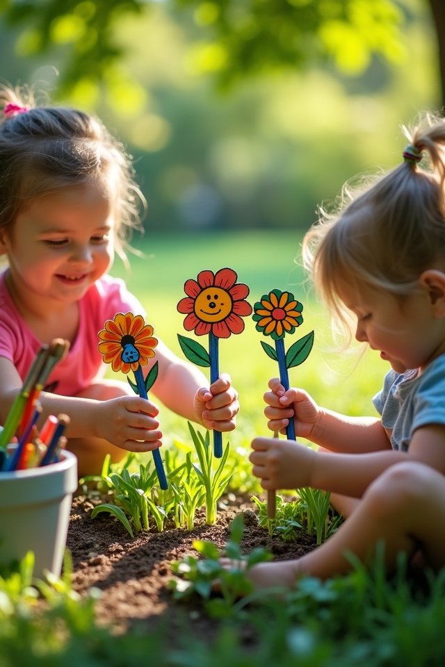 creative garden marker ideas