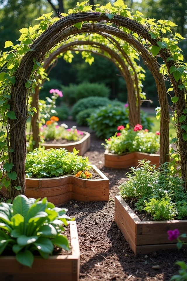 creative garden shape designs