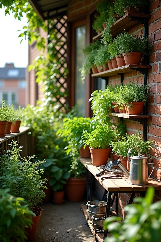 creative herb garden design