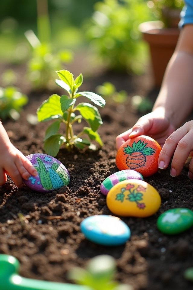 creative painted rock markers