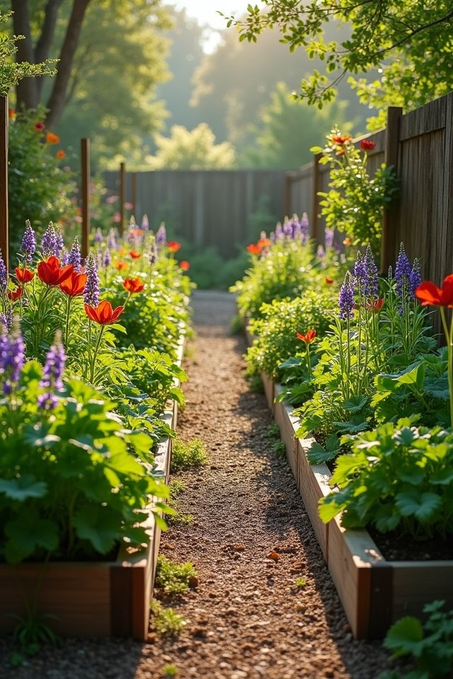 creative raised bed design