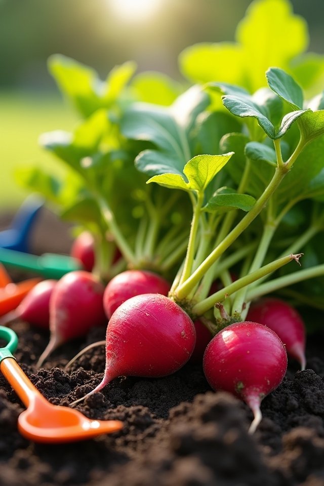 crunchy colorful garden treat