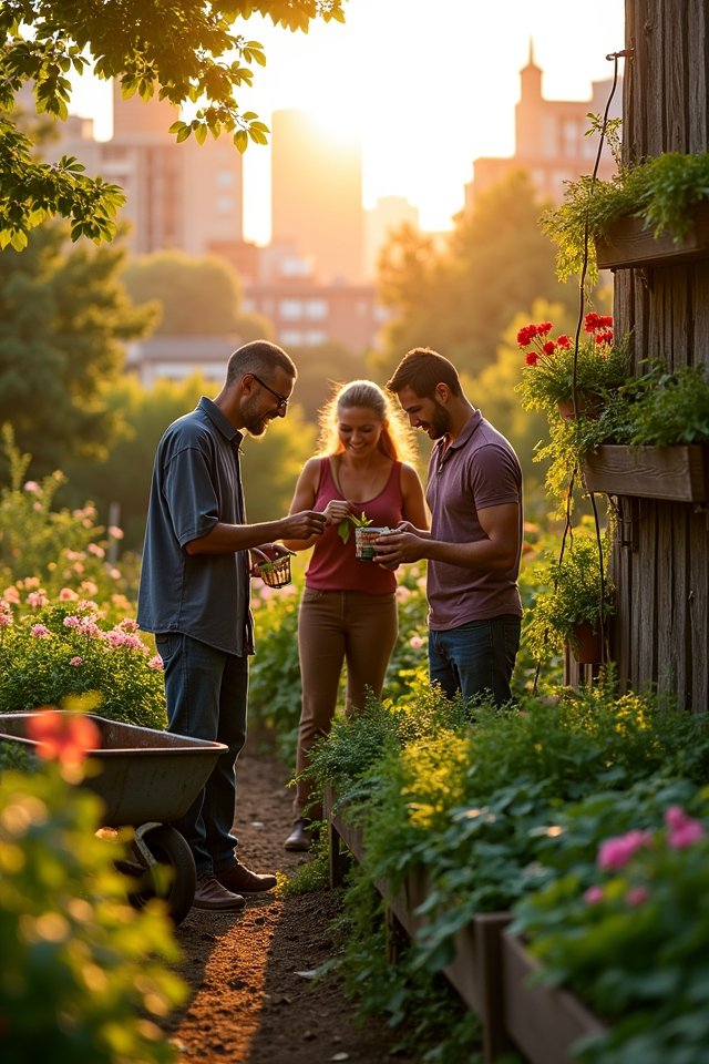 cultivating community through gardening