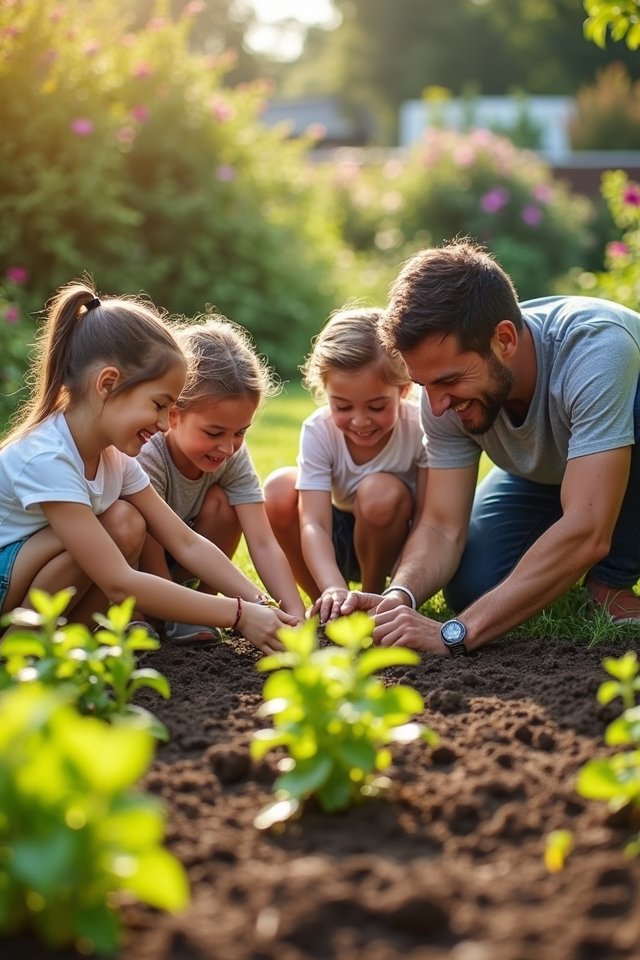 cultivating teamwork through gardening