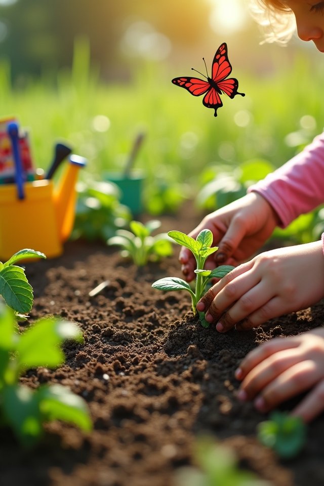 cultivating wonder through gardening