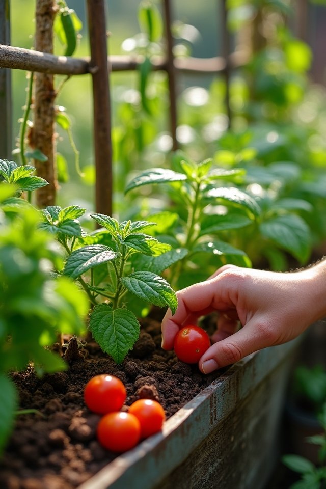 delightful small space harvesting