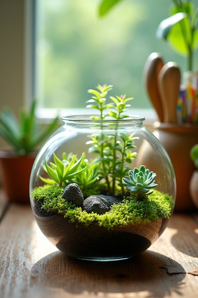 diy terrarium crafting supplies