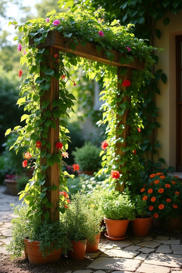 diy trellises for climbing plants