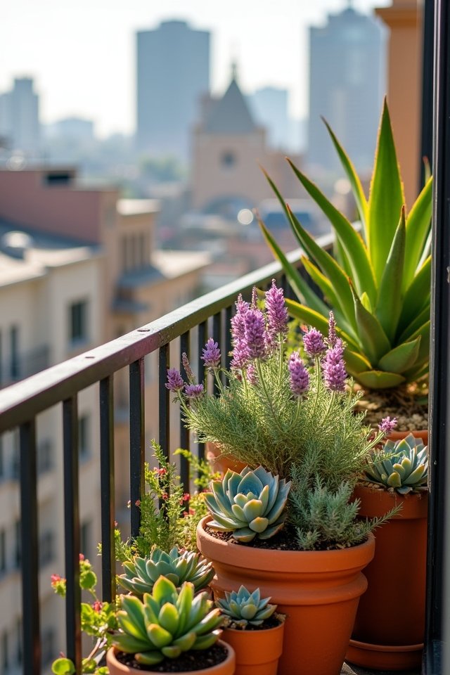 drought resistant balcony gardening tips