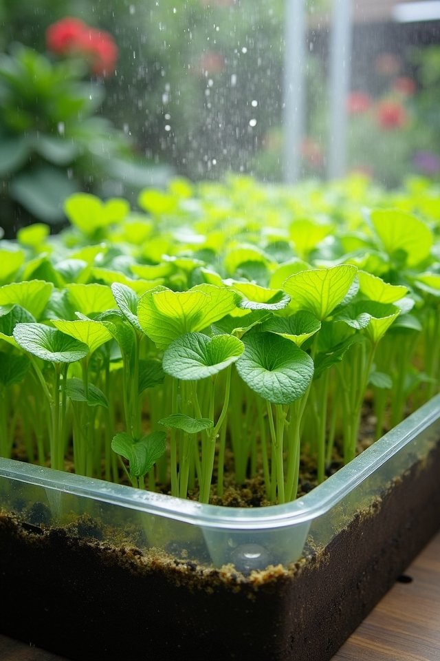 dynamic hydroponic flood system