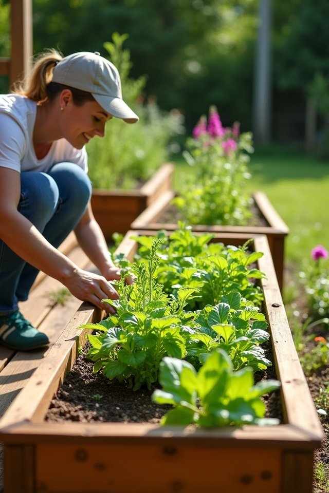 easier gardening with raised beds