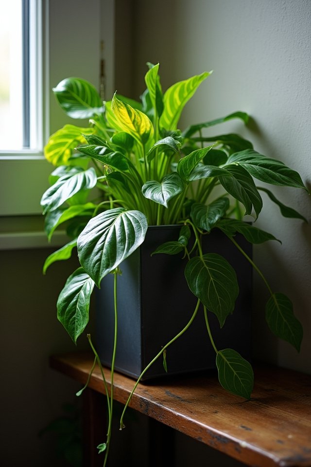 easy care houseplant choice