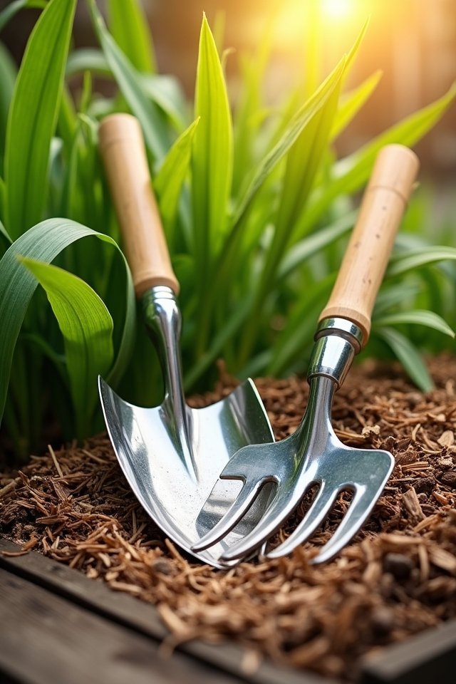eco friendly garden mulching materials