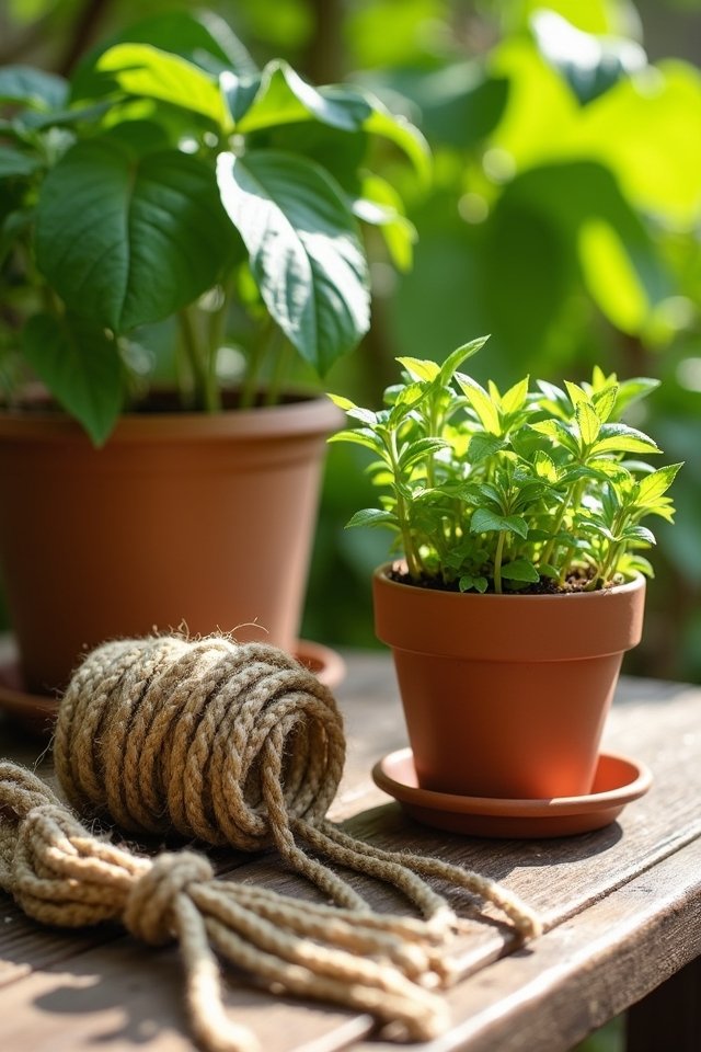 eco friendly garden plant ties