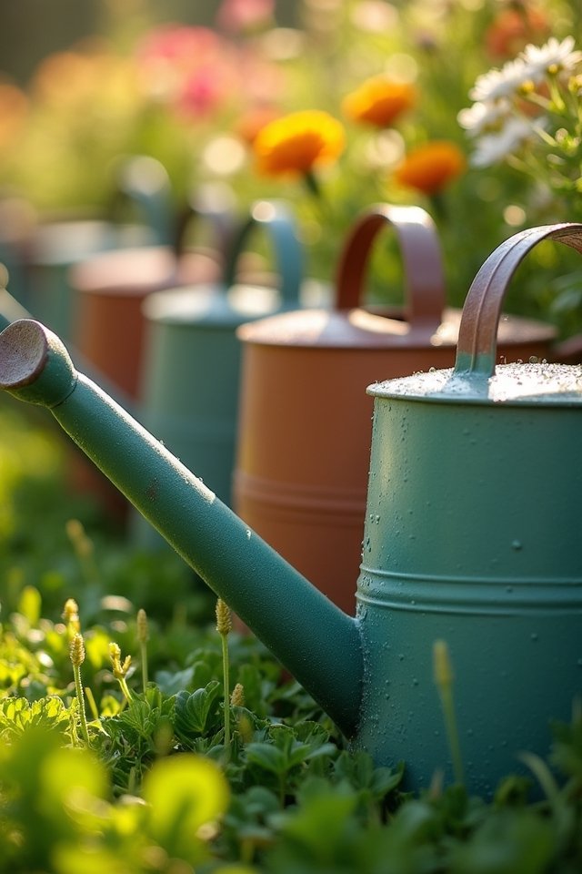 eco friendly recycled watering cans