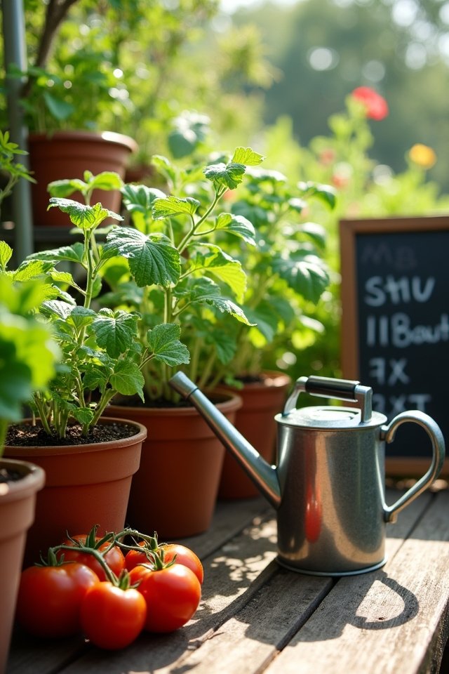 effective balcony garden watering