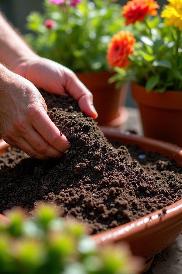 effective container soil drainage